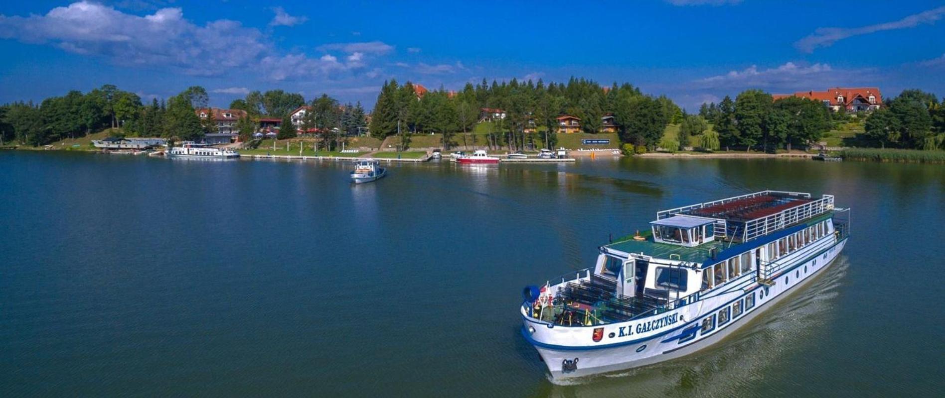 Domek Na Wodzie - Houseboat -Sauna, Taras Na Dachu, Dwie Sypialnie Mikołajki Exteriör bild