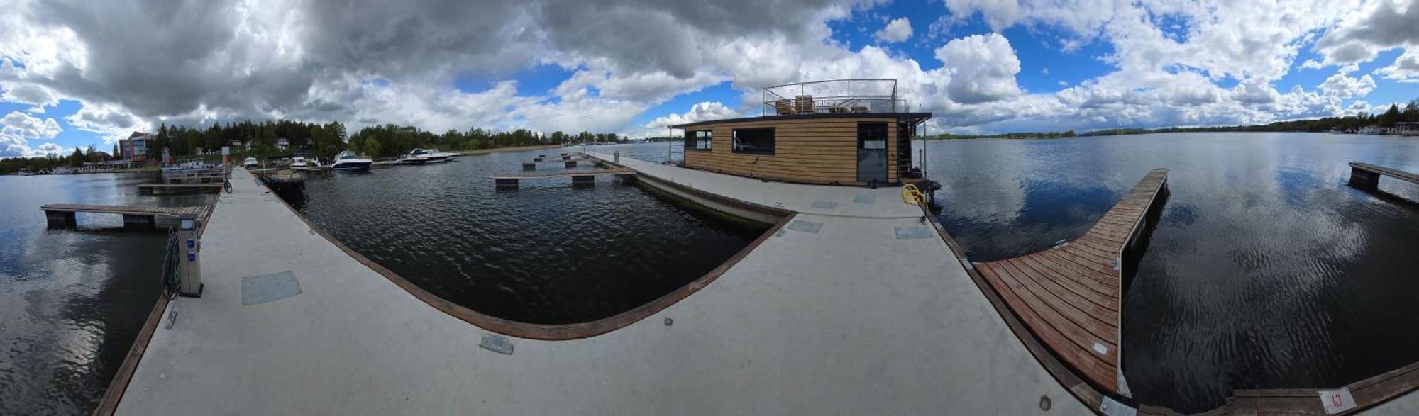 Domek Na Wodzie - Houseboat -Sauna, Taras Na Dachu, Dwie Sypialnie Mikołajki Exteriör bild